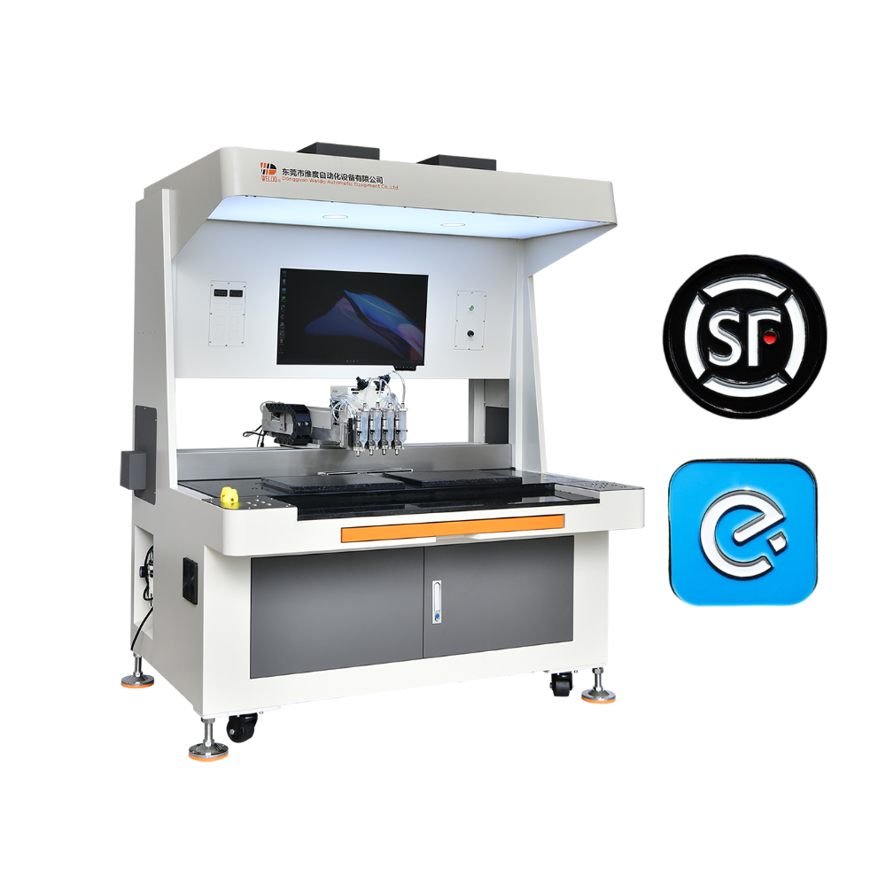 Jesus fish pin (Ichthys pin) filling machine